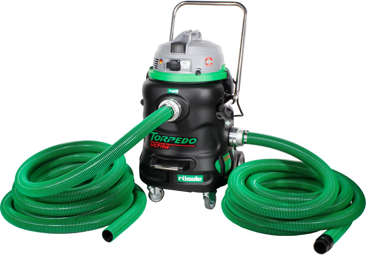 Rössle Torpedo Ultra Teichschlammsauger Set, OSM-Turbine, C-Kupplung 50mm - Pool & Teich