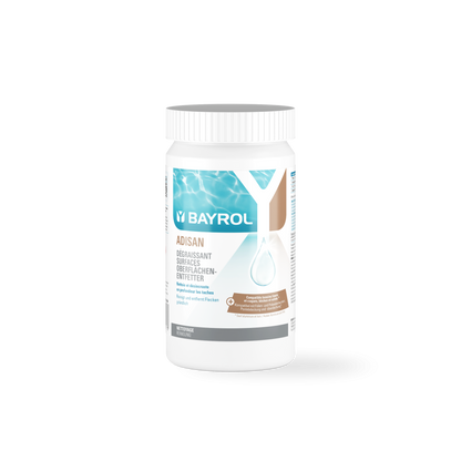 Pool surface cleaner Bayrol Adisan 1kg container for pool and pond maintenance