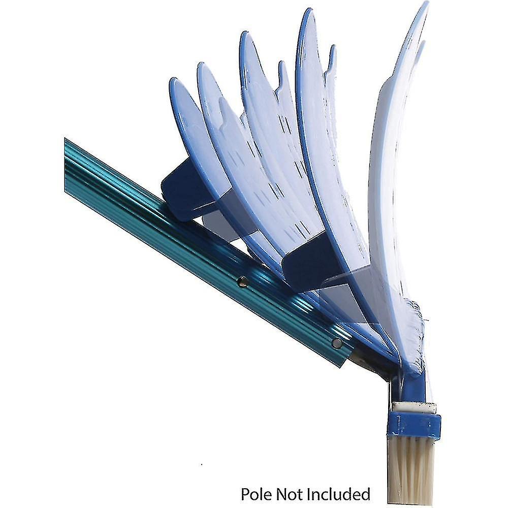 Wandbeckenbürste mit Flügel 46cm - Wall Whale - Pool & Teich