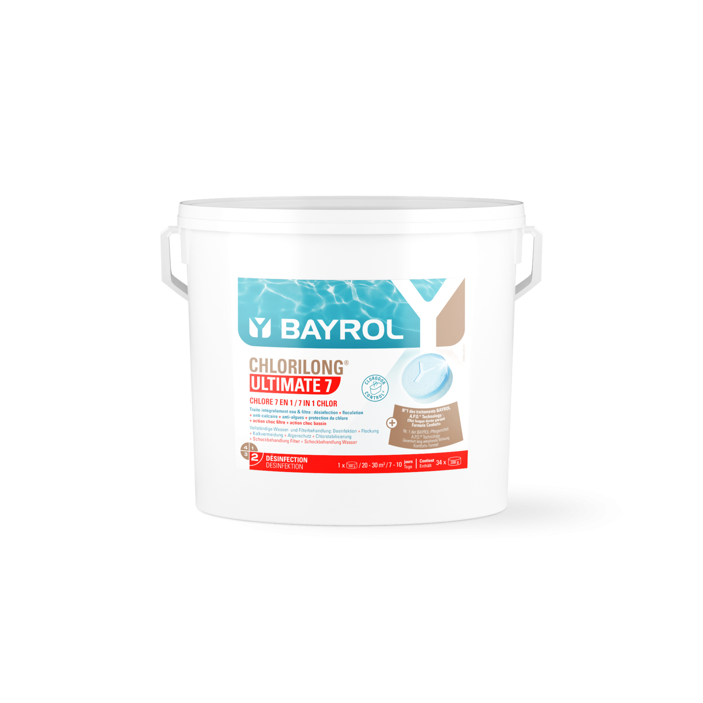 Bayrol Ultimate 7 Chlortabletten - Pool & Teich