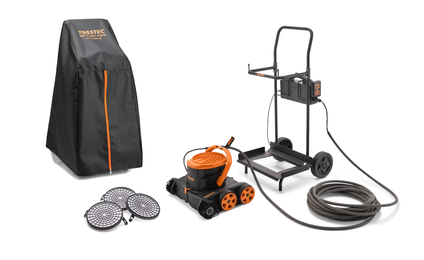 Tosstec TT-RB Biopool-Set, Poolroboter Naturpool