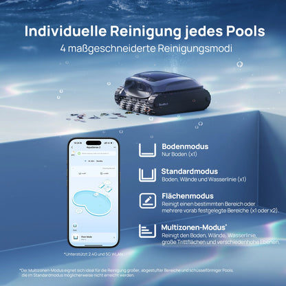 Beatbot AquaSense® 2 – Der intelligente 3-in-1 Poolroboter