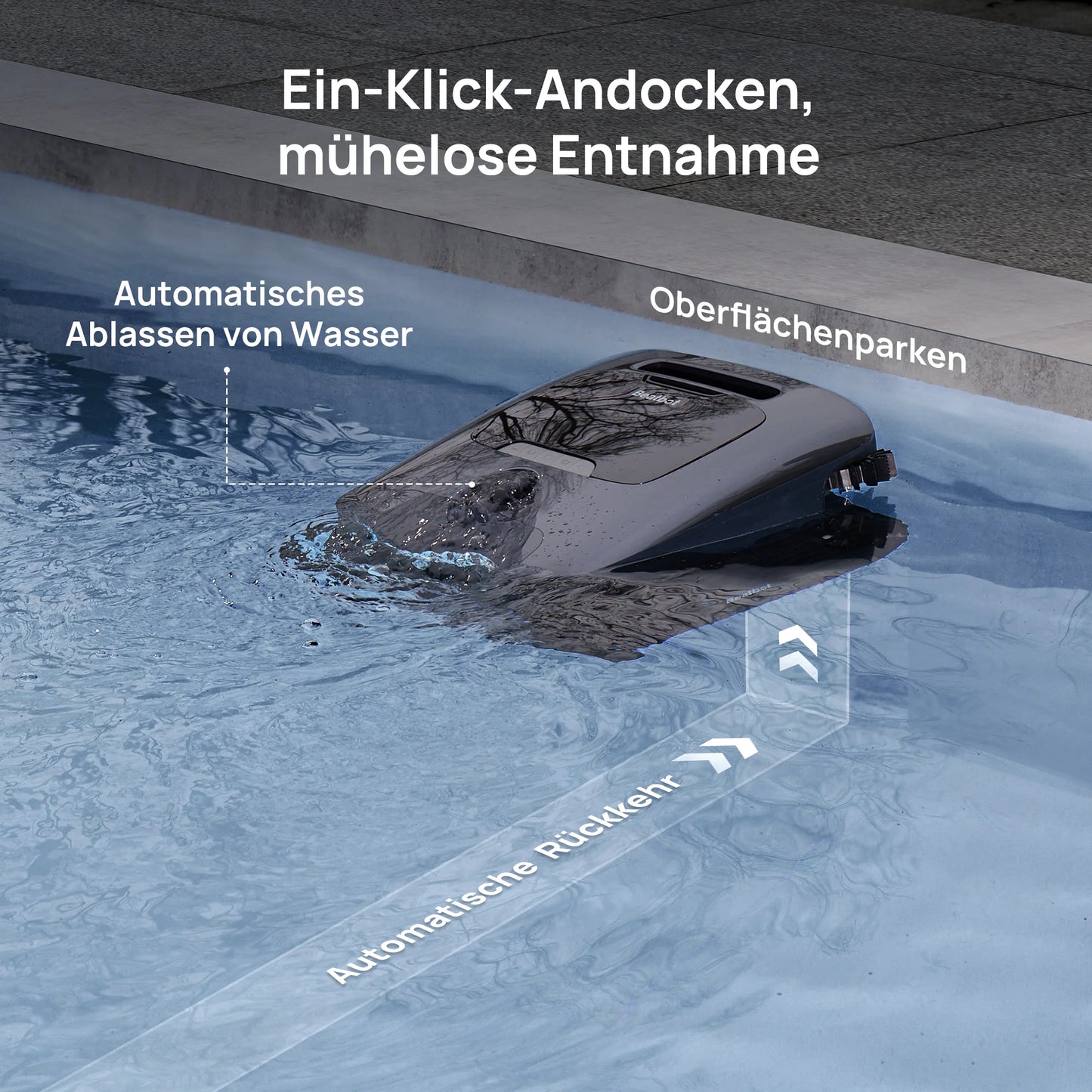 Beatbot AquaSense® 2 Ultra KI gesteuerter Poolroboter