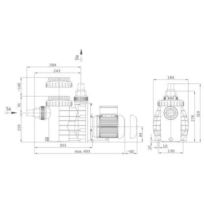 Speck Badu Magic II Poolpumpe 230V - Pool & Teich