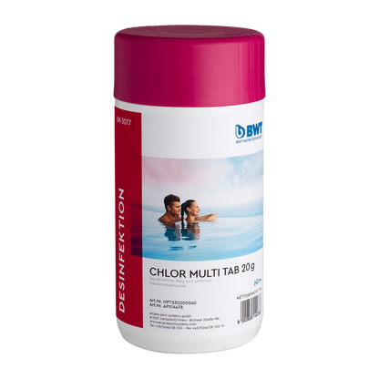 BWT Chlor Multi Tab (20gr) 1kg - Pool & Teich