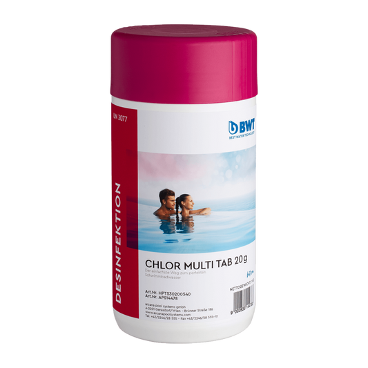 BWT Chlor Multi Tab (20gr) 1kg - Pool & Teich