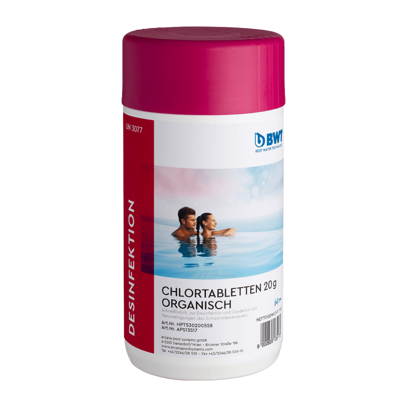 BWT Chlortabletten (20 gr) organisch - Pool & Teich