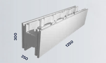 Styroporstein Poolbau-SET, EPS30 Ocean® Brick Schalstein - Pool & Teich