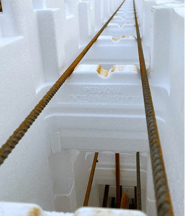 Styroporstein Poolbau-SET, EPS30 Ocean® Brick Schalstein - Pool & Teich