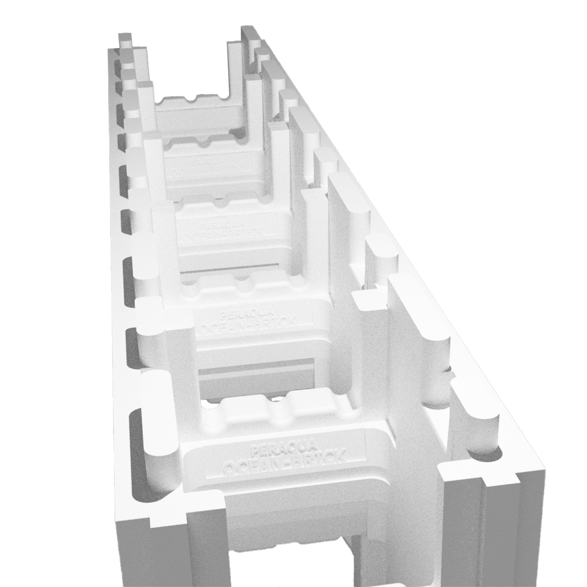 Styroporstein Poolbau-SET, EPS30 Ocean® Brick Schalstein - Pool & Teich