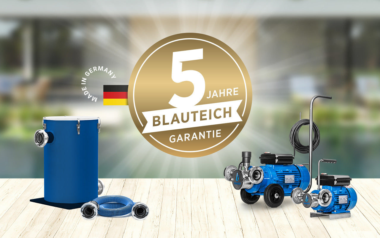Blauteich Teichschlammsauger Elefant TS−12000 Pro Set - Pool & Teich