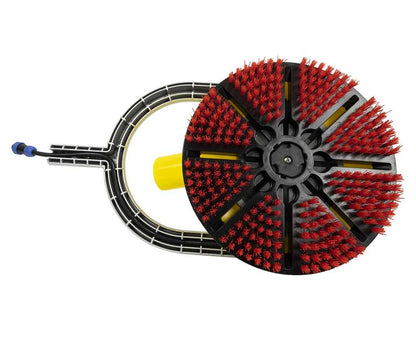 Rössle Vacugrip-Bürste rot - Pool & Teich