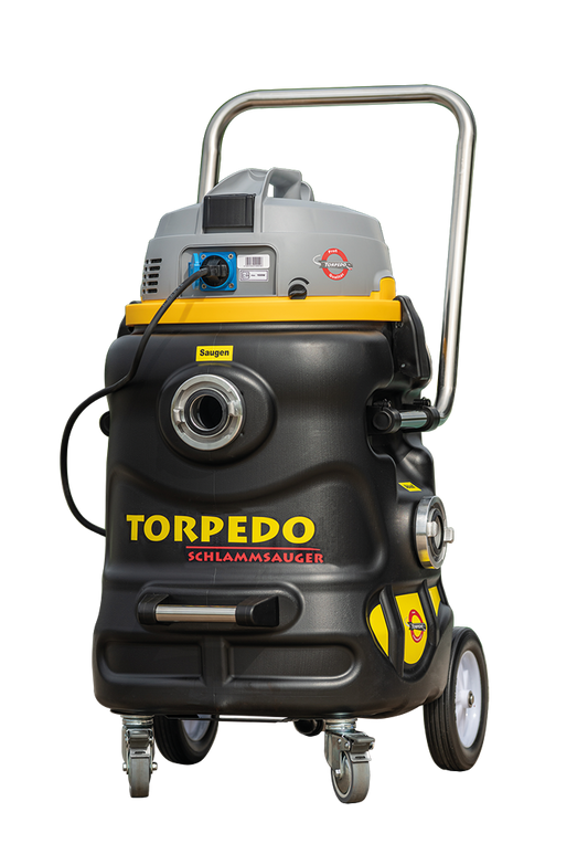 Rössle Torpedo Teichschlammsauger Set, OSM-Turbine, C-Kupplung 50mm - Pool & Teich