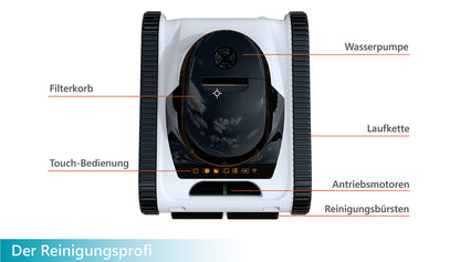 Fairland InverX X30, X60, X80 Poolroboter Akku - Pool & Teich