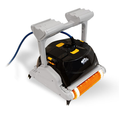 Maytronics Poolroboter Dolphin Explorer | Wand- und Bodenreinigung | mit Caddy