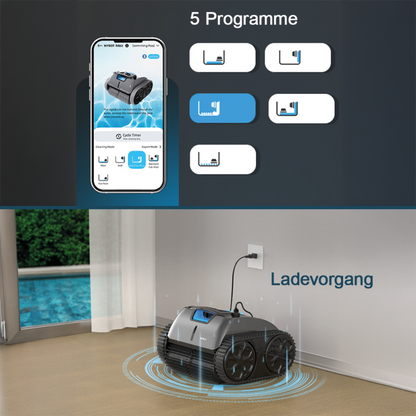 Wybot C1 Pro Akku Poolroboter - Pool & Teich