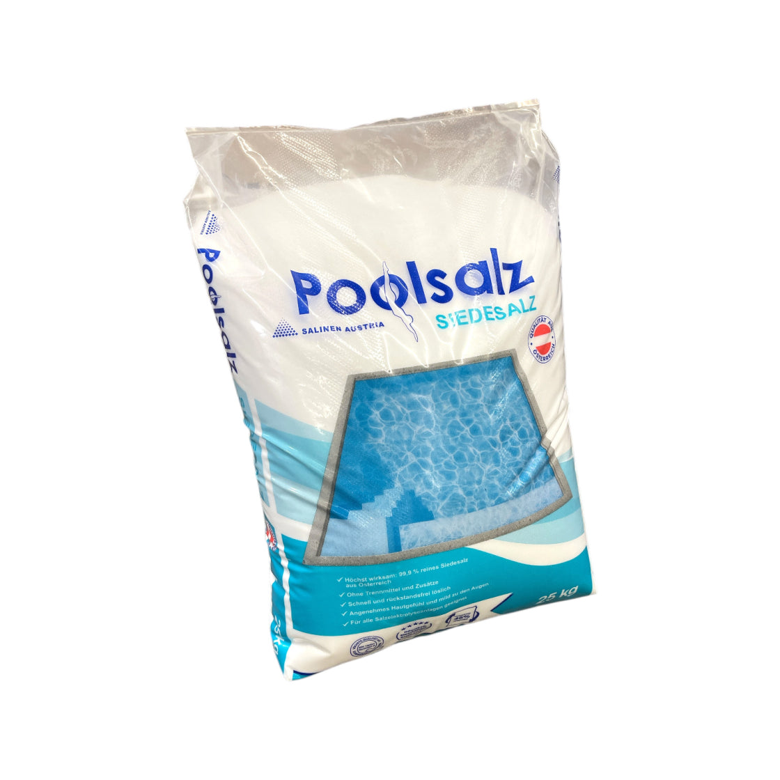 Poolsalz Salzkristall Granulat 25 kg