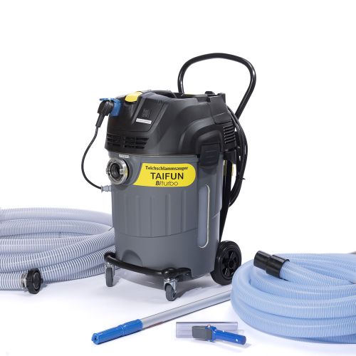 Taifun K Biturbo mit Grundausstattung und breiteren Schläuchen D50 - Pool & Teich