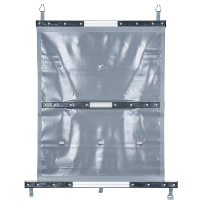 WaluCover Stangenabdeckung winterfest, Handkurbel, Montageset - Rollschutzabdeckung - Pool & Teich