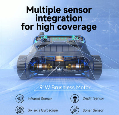 Wybot S2 Akku Poolroboter - Pool & Teich